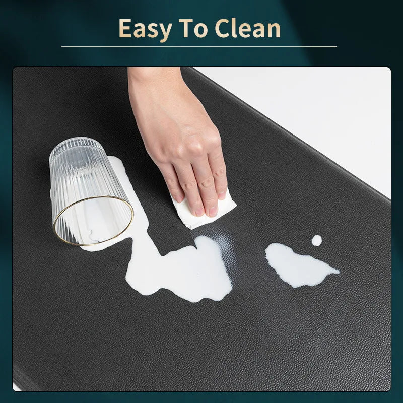 Anti-Fatigue Kitchen Mat – 12mm Cushioned Non-Slip PVC Rug