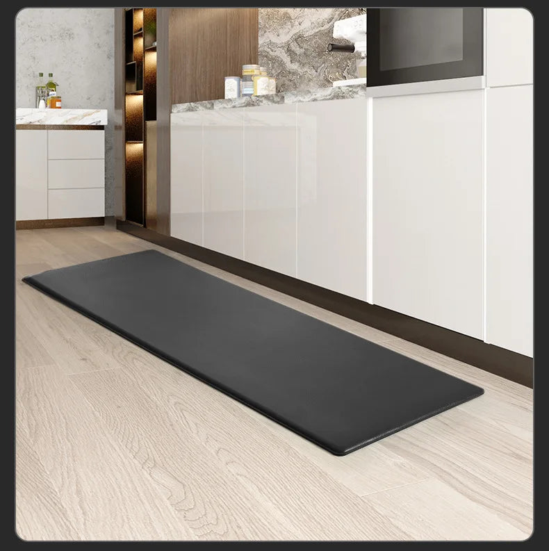 Anti-Fatigue Kitchen Mat – 12mm Cushioned Non-Slip PVC Rug