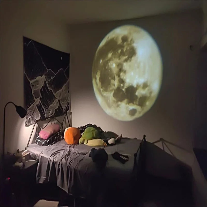 Moon Projector Night Light – Background & Party Wall Decoration