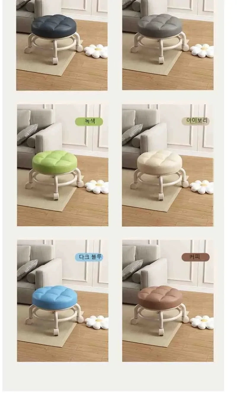 Premium Rolling Child Stool with Wheels