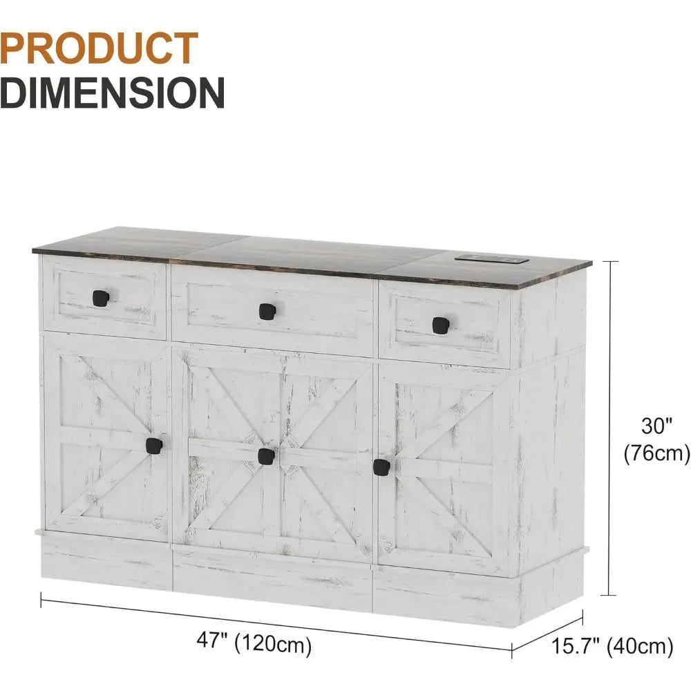 3-in-1 LED Vanity Desk – Makeup Set with Mirror & Charging Station