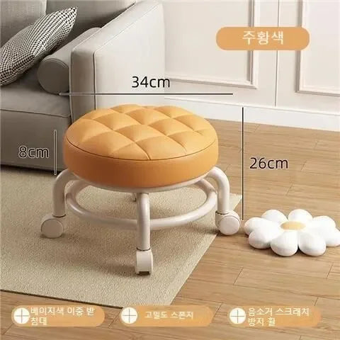 Premium Rolling Child Stool with Wheels