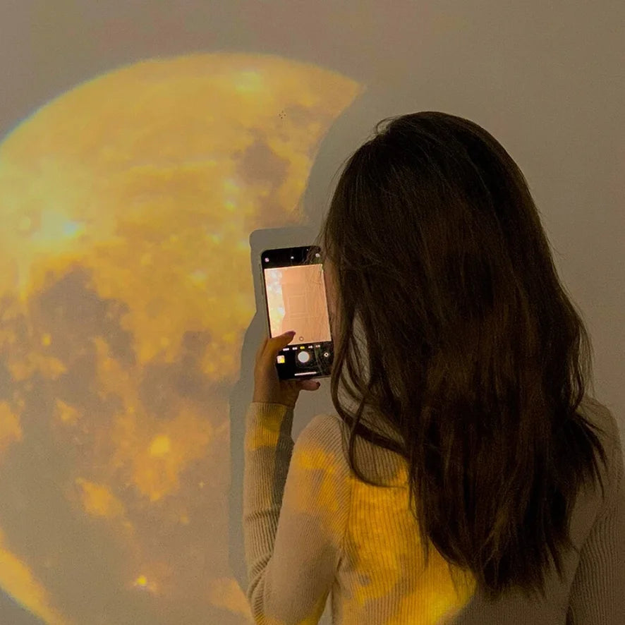 Moon Projector Night Light – Background & Party Wall Decoration