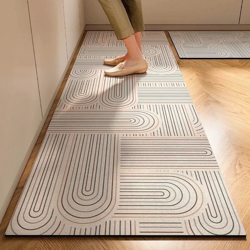 Japanese-Style Diatomite Mud Floor Mat