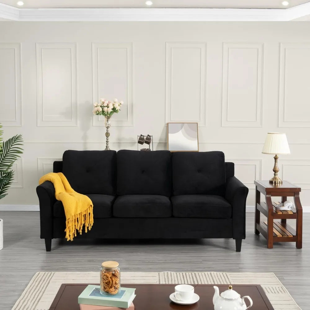 Button Tufted Sofa & Loveseat Set