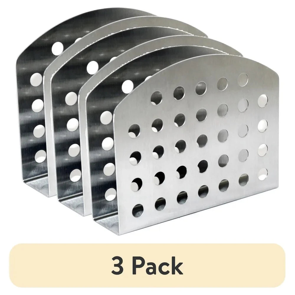 3-Pack Stainless Steel Napkin Holders