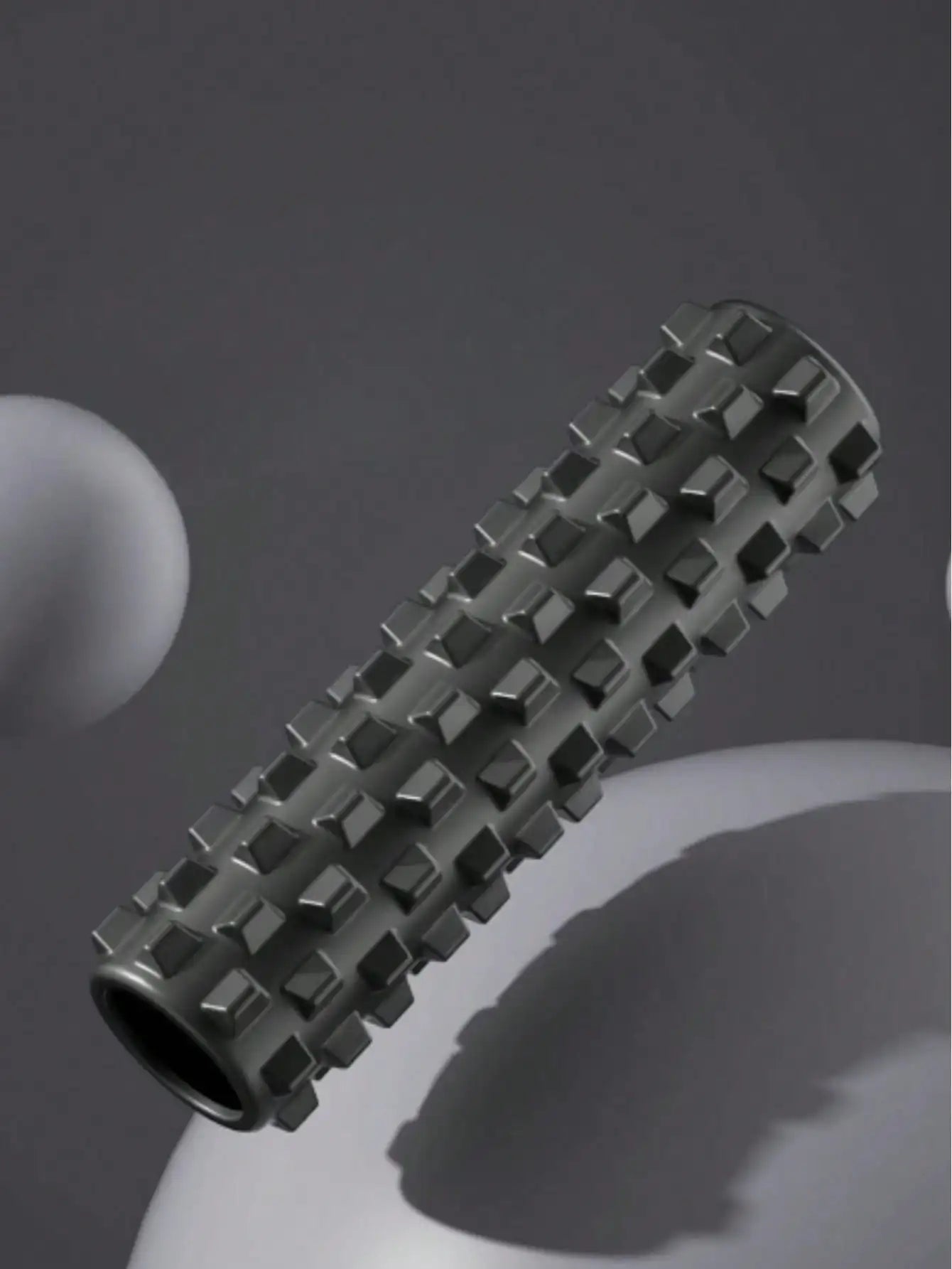 45cm Yoga Foam Roller & Block – Pilates and Fitness Massage Set