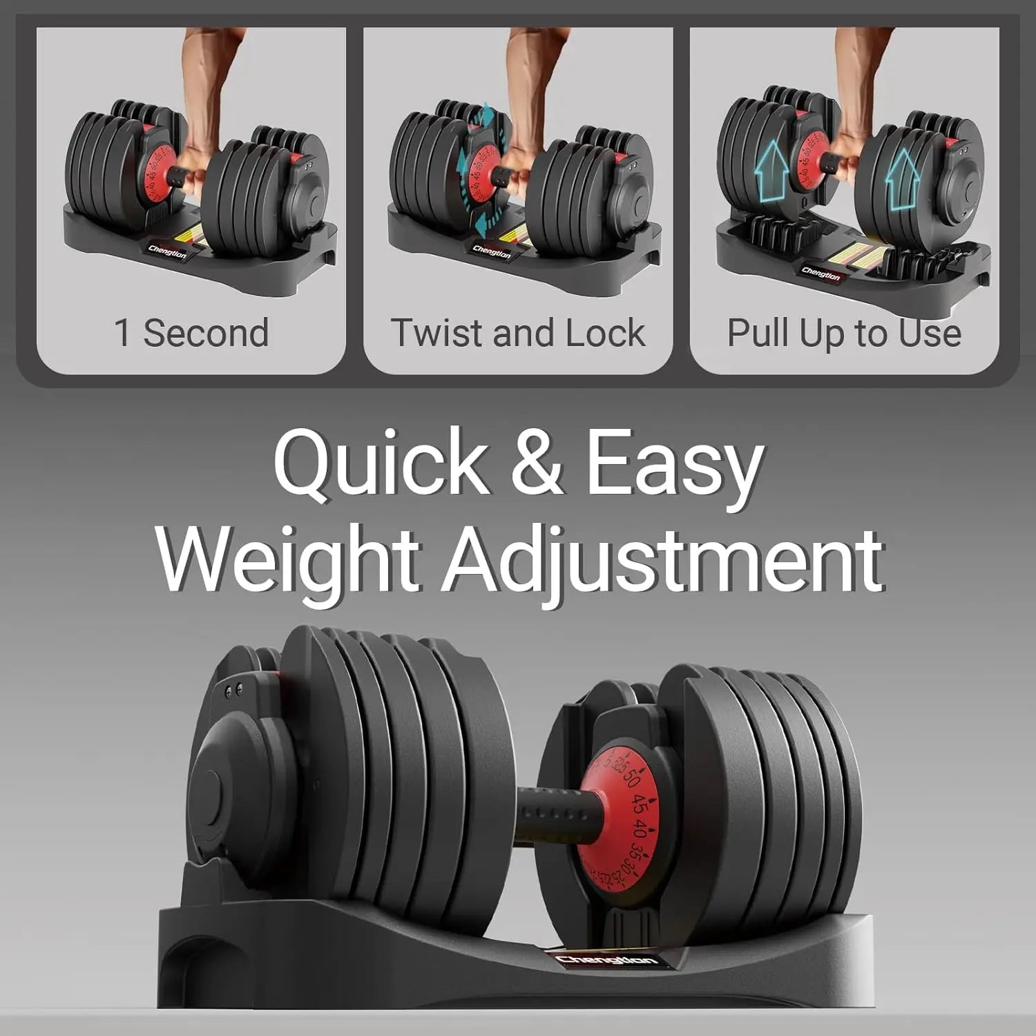 Adjustable Dumbbell Set
