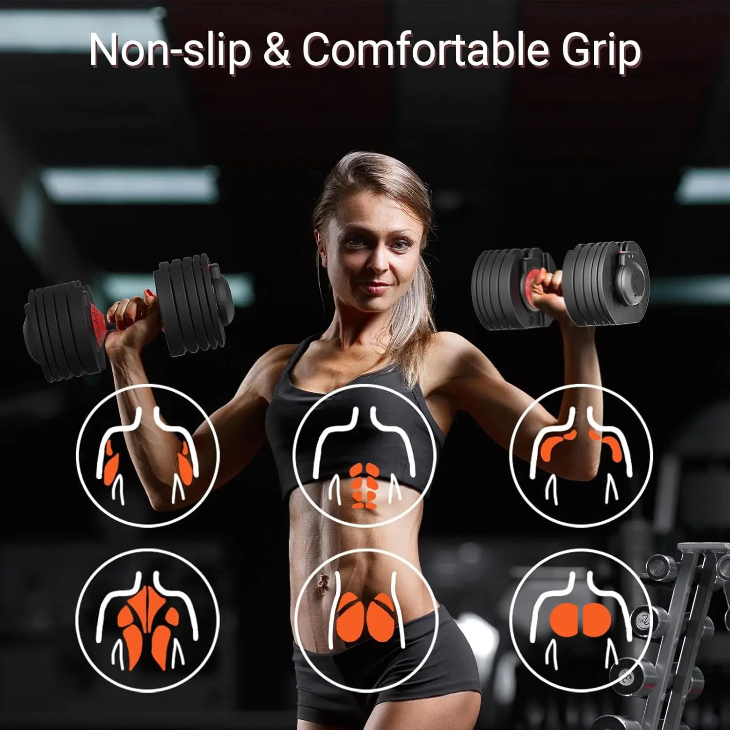 Adjustable Dumbbell Set
