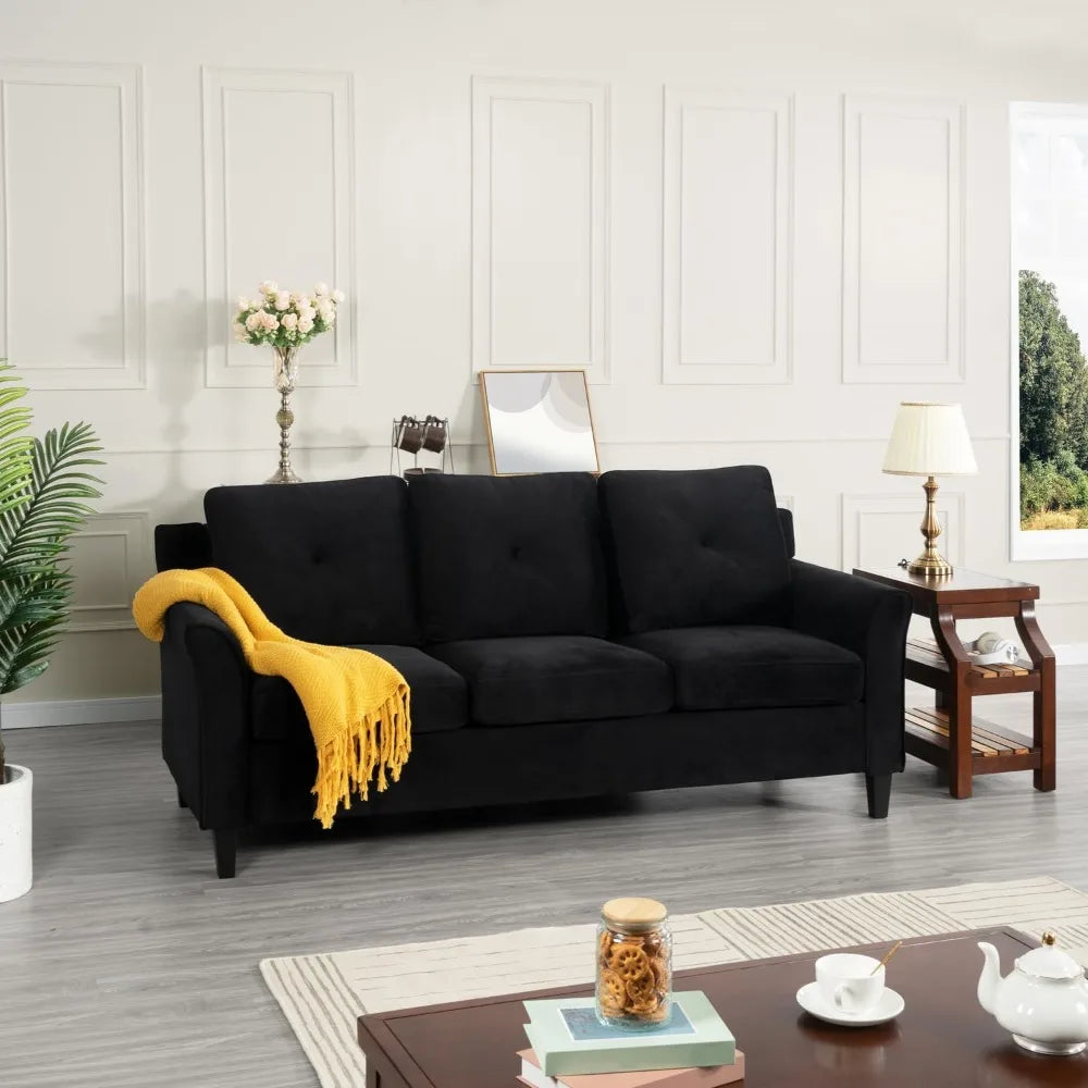 Button Tufted Sofa & Loveseat Set