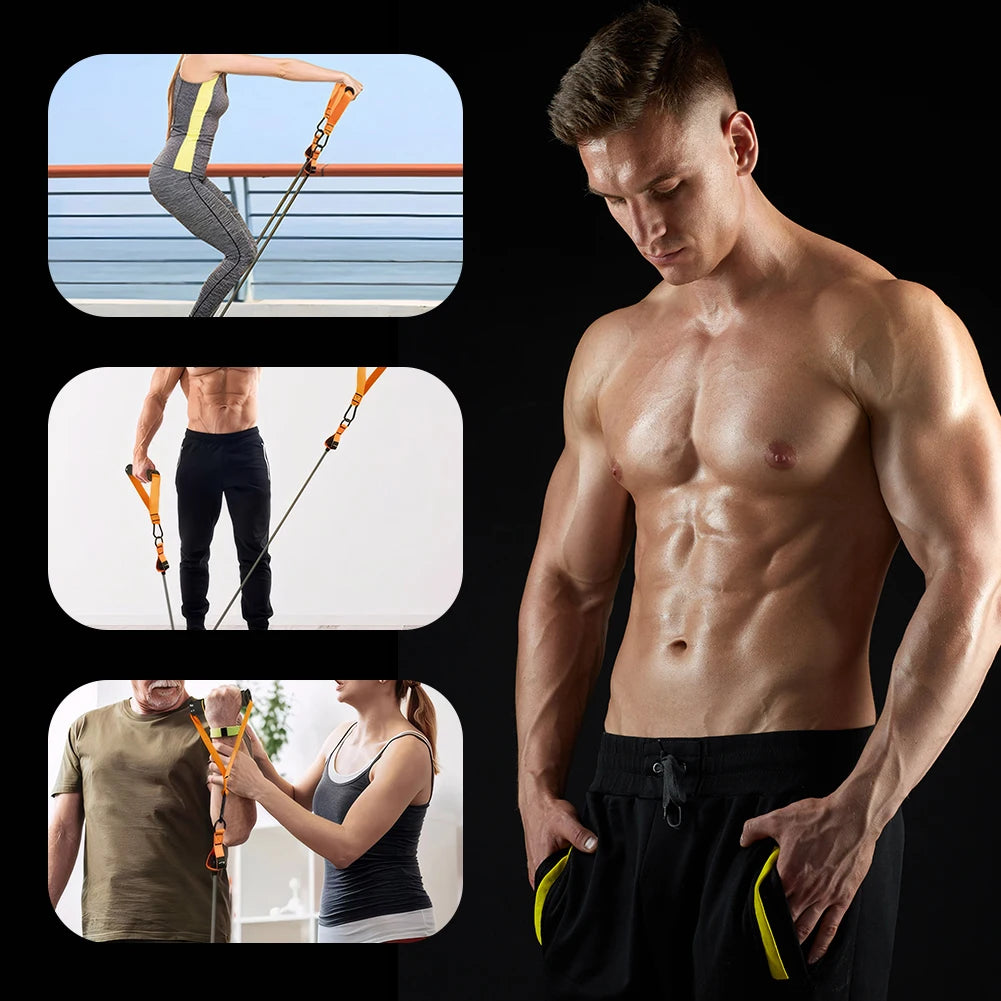 Resistance Bands Set – Heavy Duty Workout Bands with Handles