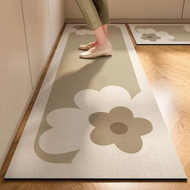 Japanese-Style Diatomite Mud Floor Mat