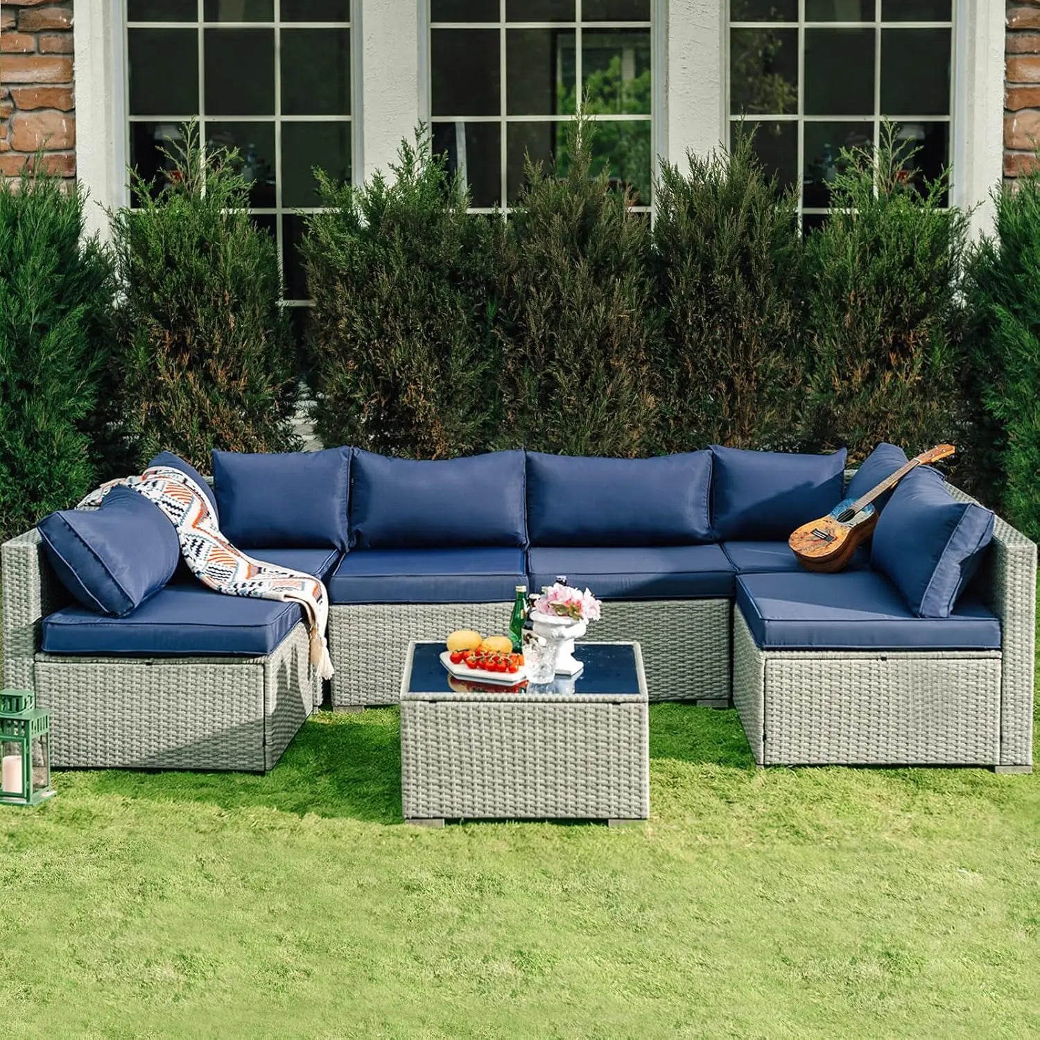 7-Piece Outdoor Patio Furniture Set