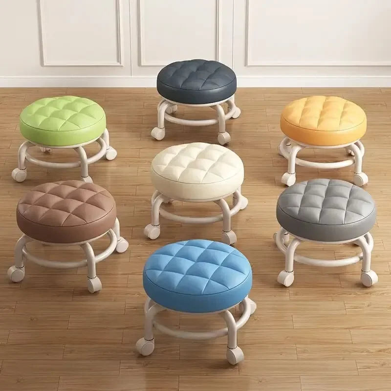 Premium Rolling Child Stool with Wheels