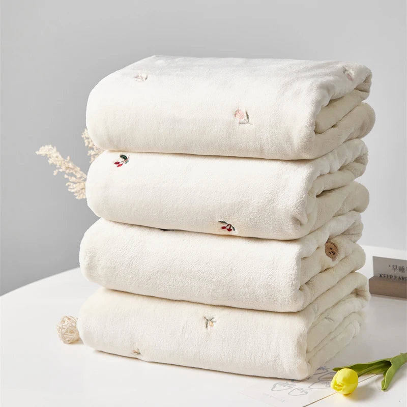 Baby Winter Blanket – Newborn Swaddle & Stroller Fleece Bedding