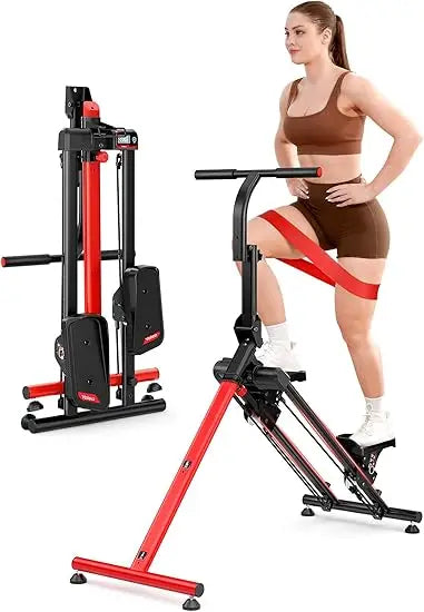 Home Fitness Stair Stepper – Adjustable Levels with Ski Simulation