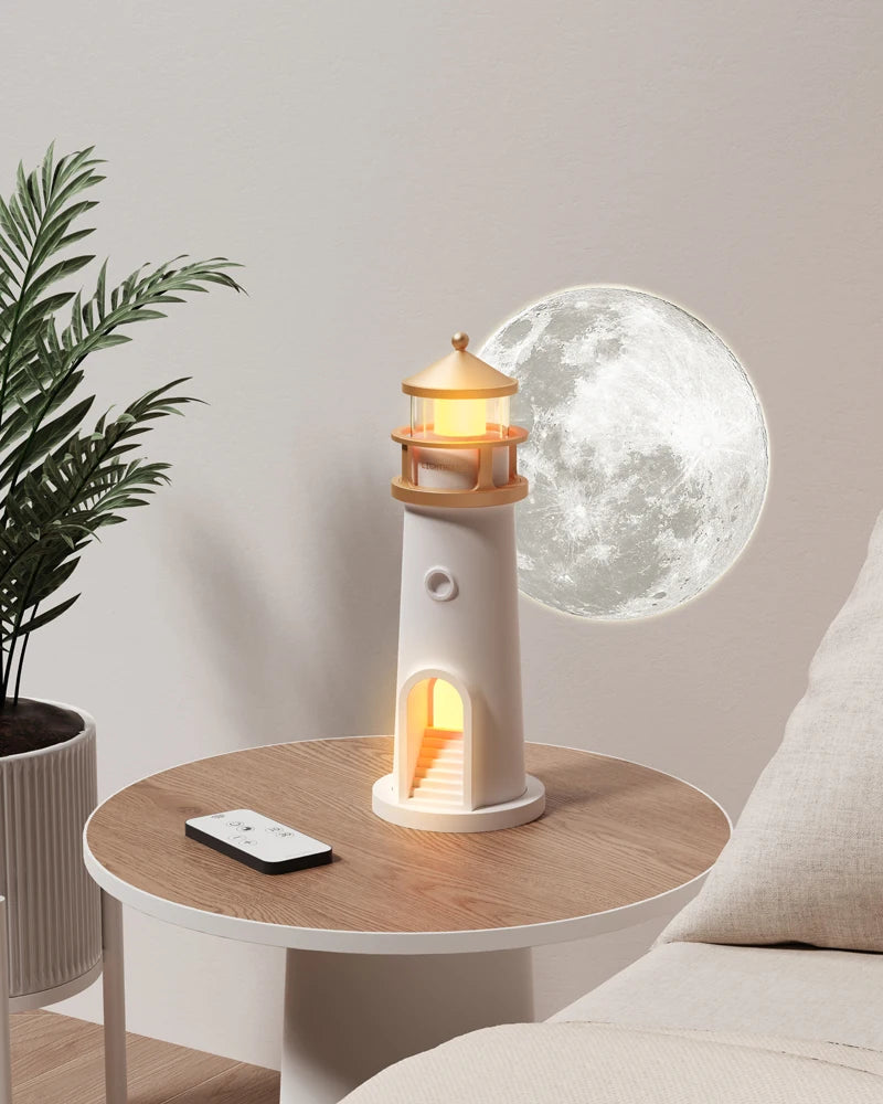 Moon Lamp Projection Lighthouse