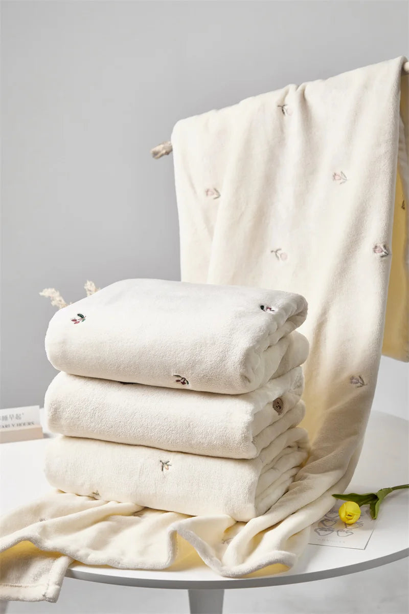 Baby Winter Blanket – Newborn Swaddle & Stroller Fleece Bedding