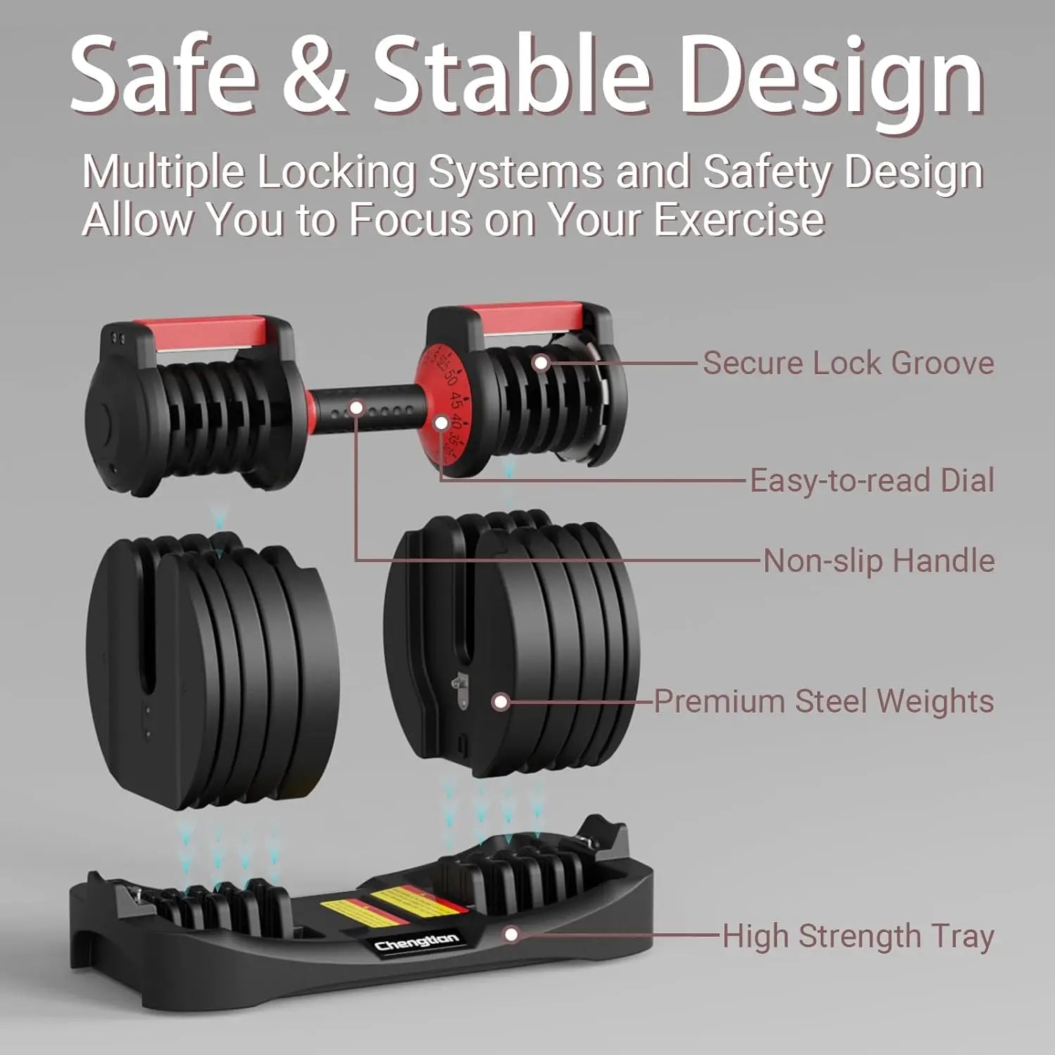 Adjustable Dumbbell Set