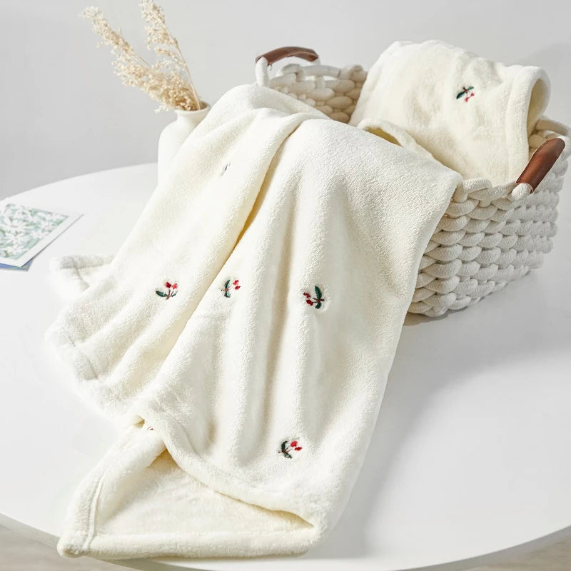 Baby Winter Blanket – Newborn Swaddle & Stroller Fleece Bedding