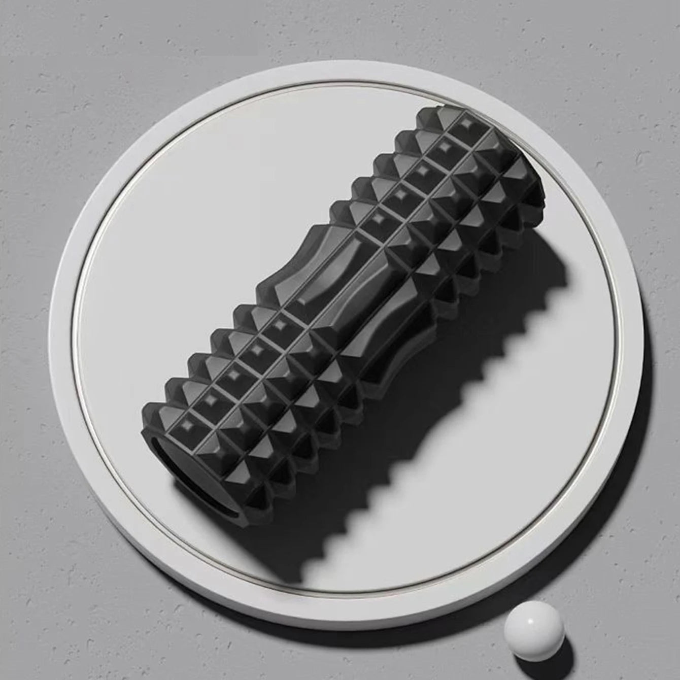 45cm Yoga Foam Roller & Block – Pilates and Fitness Massage Set