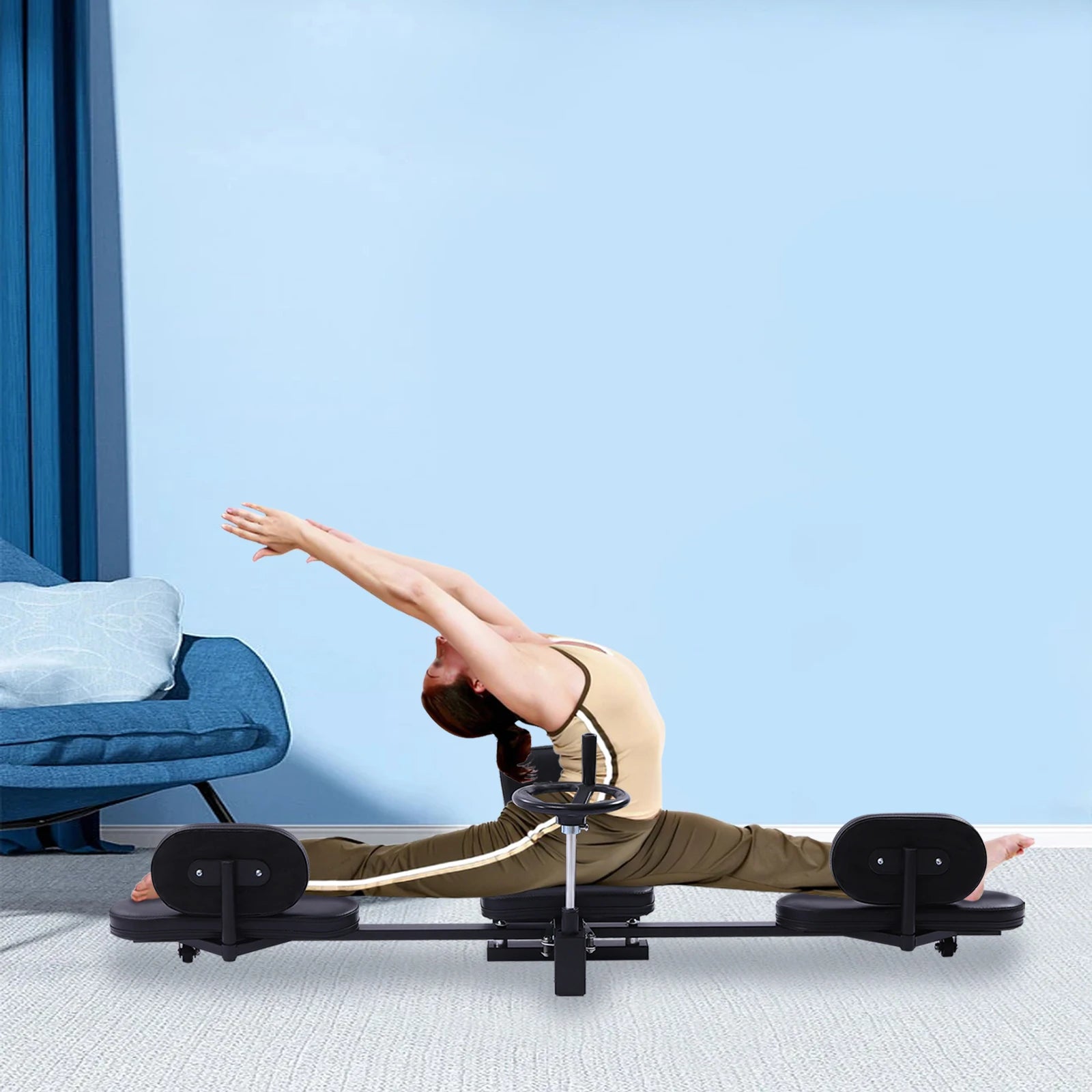 Heavy Duty Leg Stretcher – Gymnastics & Yoga Flexibility Trainer