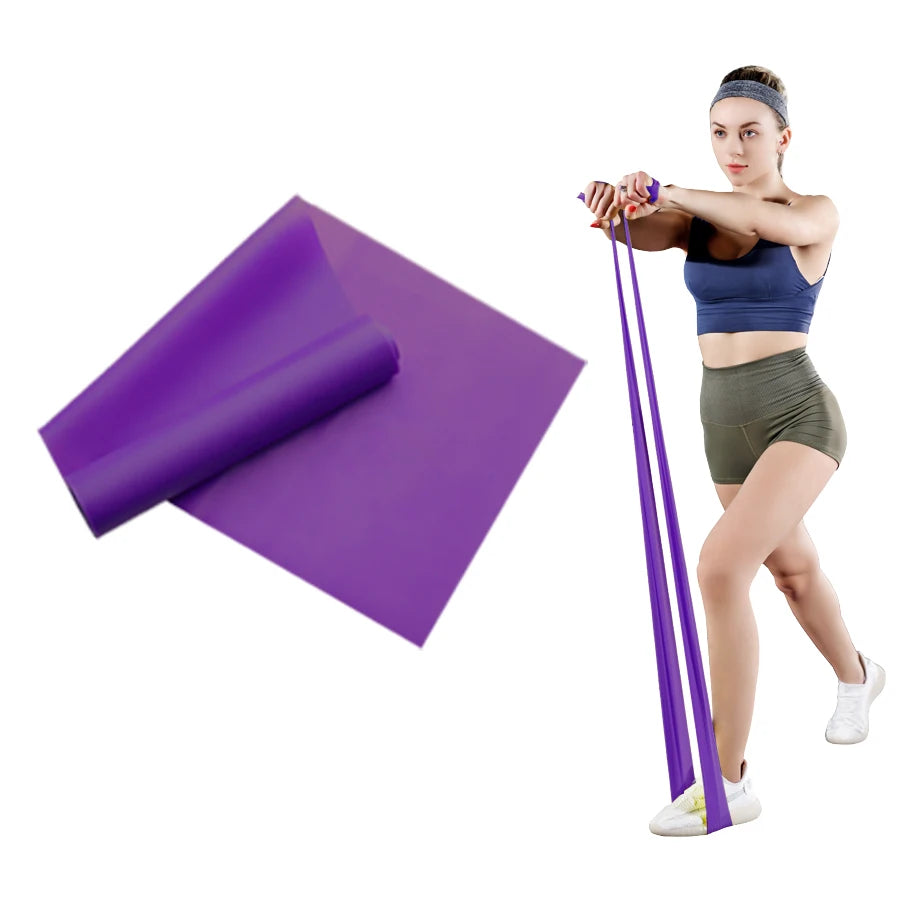 Long Resistance Bands – Yoga & Pilates Stretch Bands for Lower Body