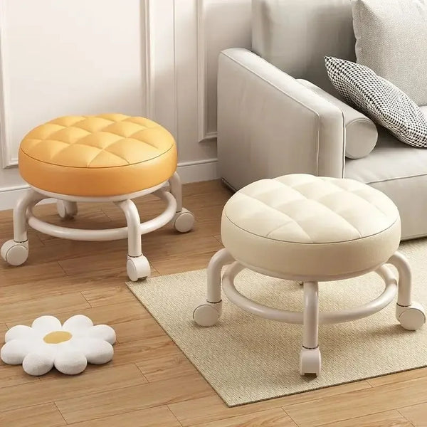 Premium Rolling Child Stool with Wheels