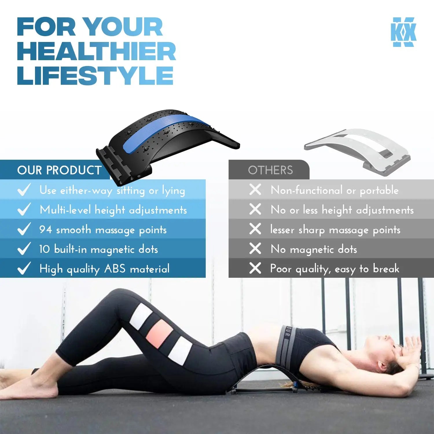 Lumbar Stretching Massager