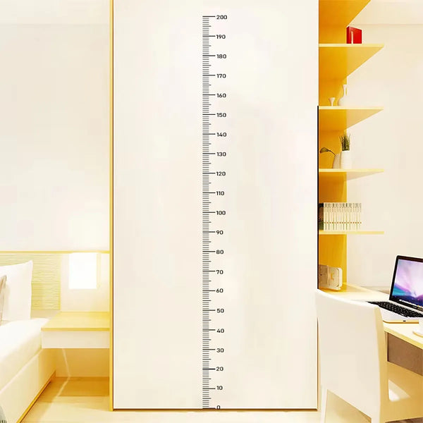 Height Growth Sticker – 0-200cm Self-Adhesive Wall Decal