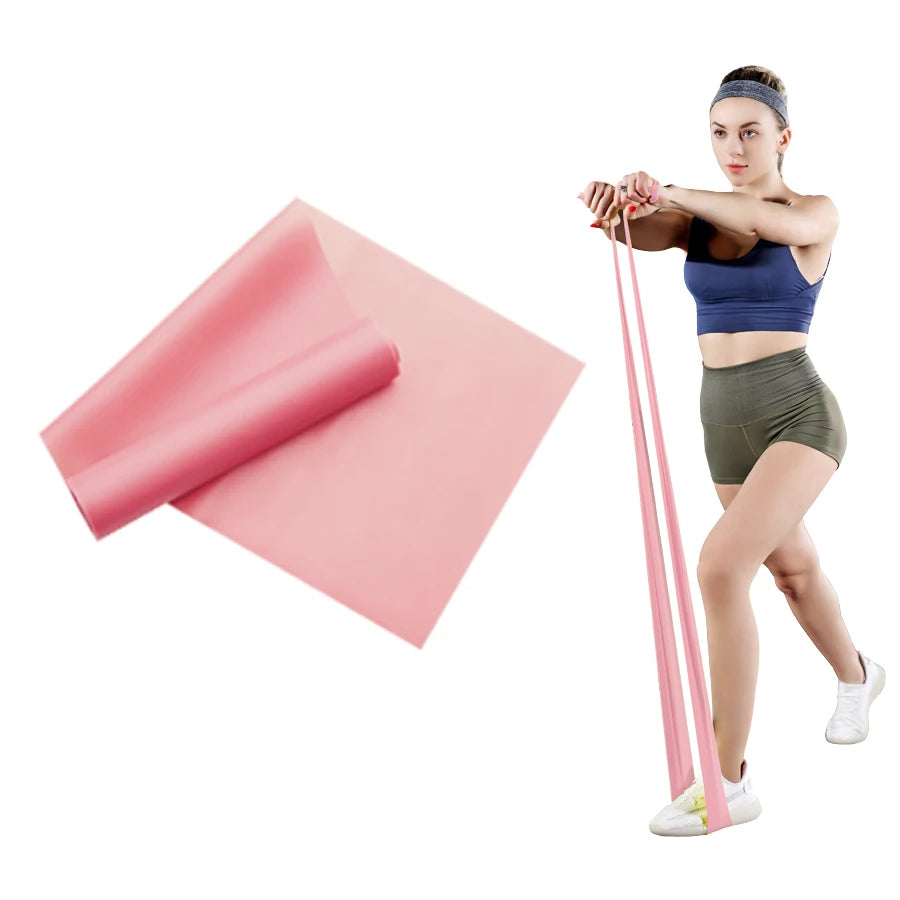 Long Resistance Bands – Yoga & Pilates Stretch Bands for Lower Body