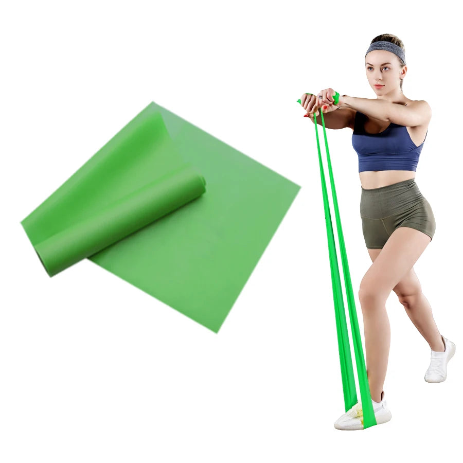 Long Resistance Bands – Yoga & Pilates Stretch Bands for Lower Body