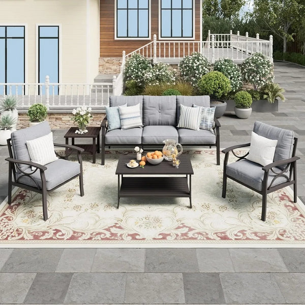 Outdoor Metal Patio Furniture Set