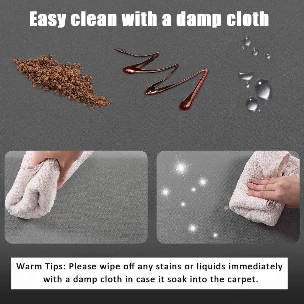 Non-Slip Anti-Fatigue Kitchen Mat – Cushioned PVC Floor Runner