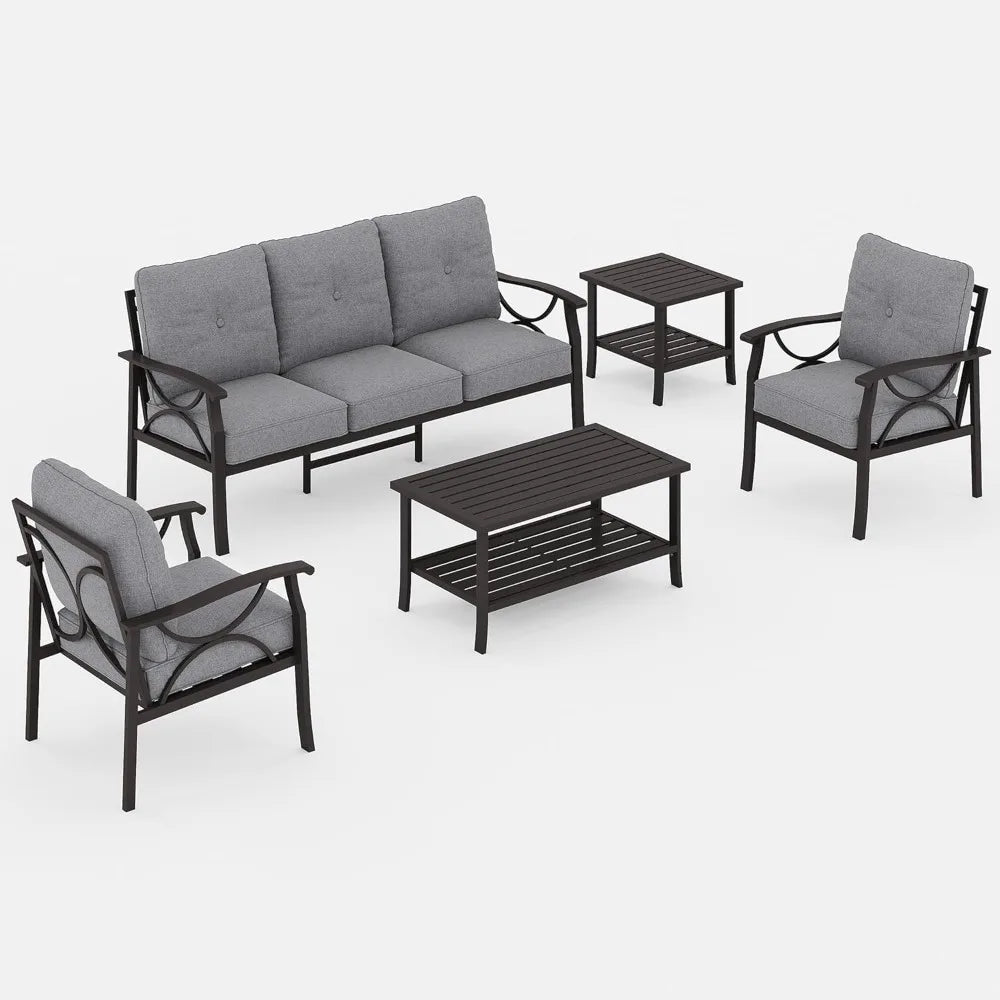 Outdoor Metal Patio Furniture Set
